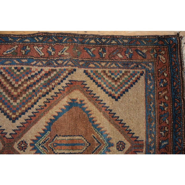 Textile Antique Camel Hair Serab Rug Runner - 3'1" x 5'10" For Sale - Image 7 of 10
