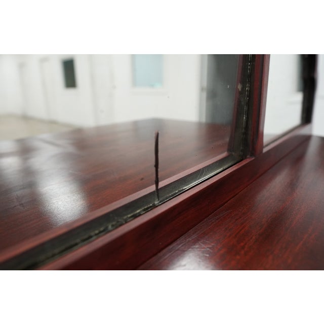 Vintage Mahogany Buffet Server For Sale - Image 17 of 18