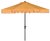 2020s Resistant 9 Ft Auto Tilt Umbrella in Yello & White For Sale - Image 5 of 5