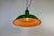 Industrial Green Enamel Factory Pendant Lamp from Revo, 1950s For Sale - Image 11 of 18