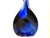 Italian Blue Handmade Glass Vase by Lino, 1980s For Sale - Image 4 of 10