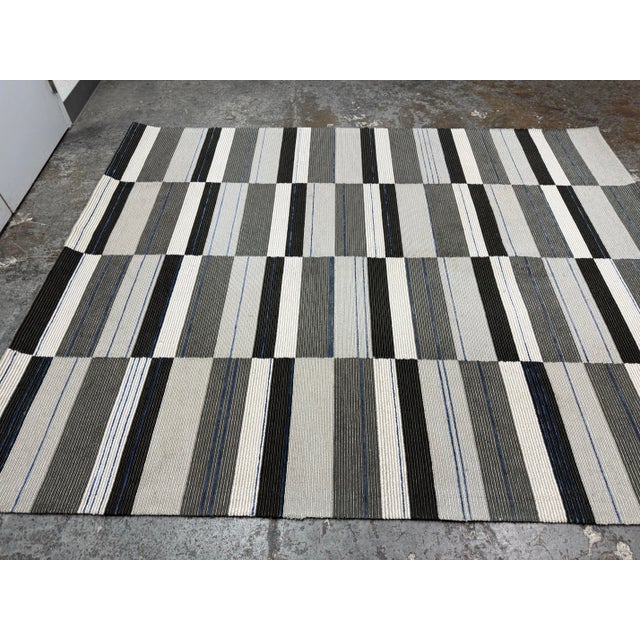 8ft × 10ft Tai Ping Epoch Time 1 Wool & Flax Rug For Sale - Image 11 of 12