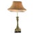Vintage Frederick Cooper Bronze Column Table Lamp in Distressed Gold For Sale - Image 10 of 13