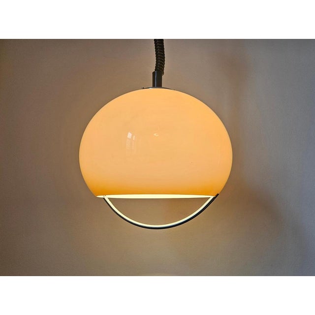 Mid-Century Meblo Pendant from Guzzini, Italy, 1970s For Sale - Image 9 of 10