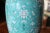 Chinese Turquoise Glazed Porcelain Vase Adapted Into a Lamp For Sale - Image 4 of 10