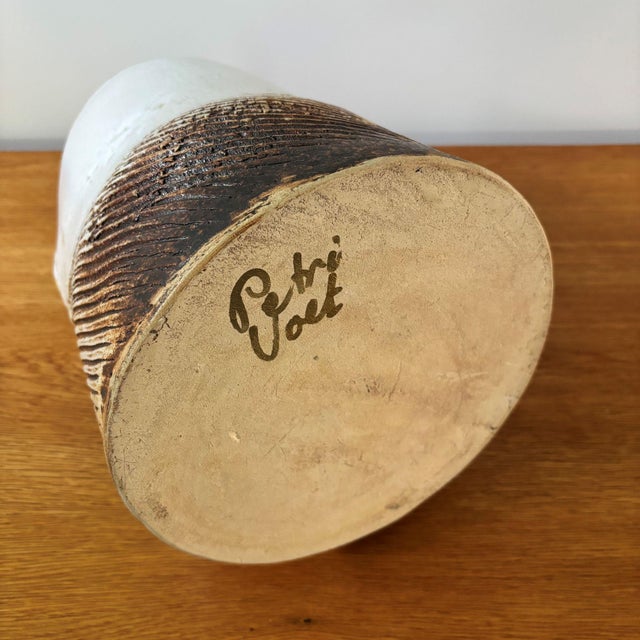 Large Lidded Vase or Pot by Petri Voet, 1990s For Sale - Image 10 of 13