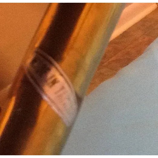 Metal Brass Mid-Century Candelabra For Sale - Image 7 of 7