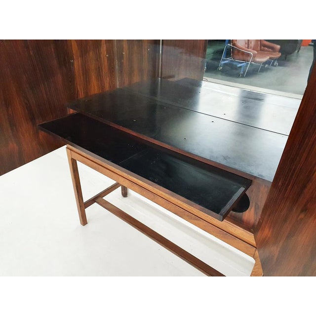 Brown Scandinavian Bar Cabinet by Torbjørn Afdal for Mellemstrands Møbelfabrik, Norway, 1960s For Sale - Image 8 of 17