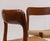 1960s Teak and Cord Model 75 Dining Chairs by Niels Møller J.L. Møllers, 1960s, Set of 4 For Sale - Image 5 of 18