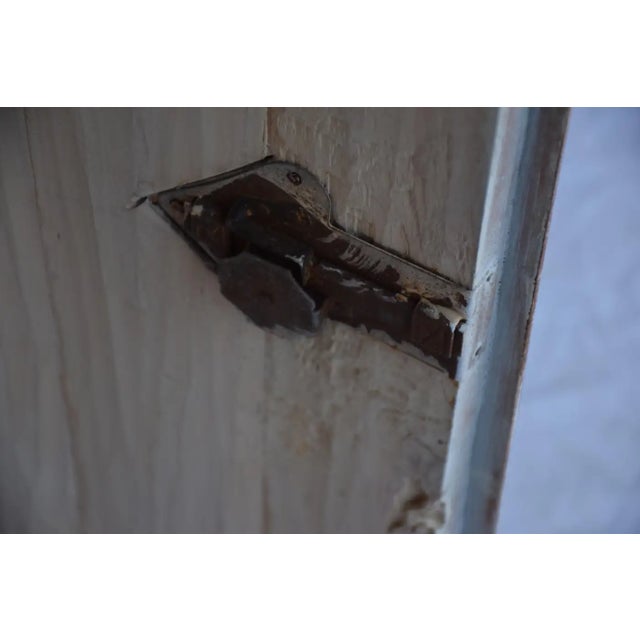 Italian Painted Demi Lune Cabinet For Sale In Houston - Image 6 of 13