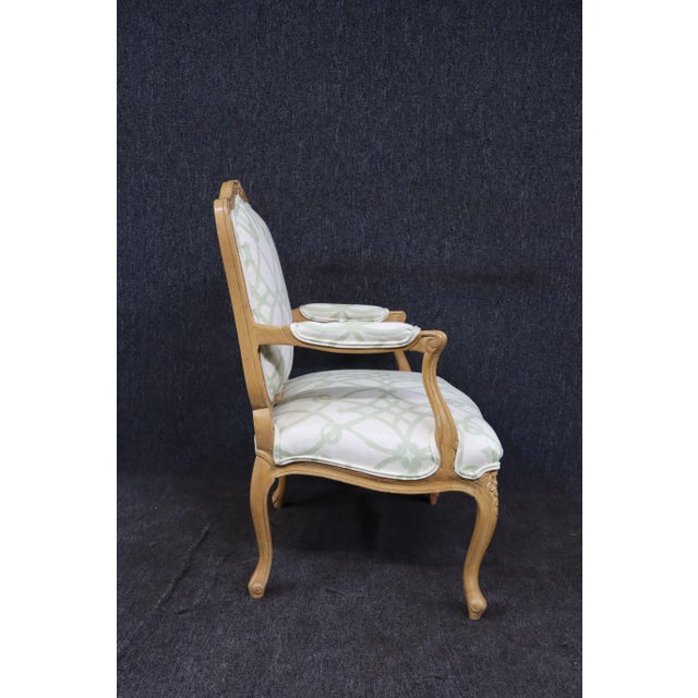 Late 20th Century Louis XV Bergere For Sale - Image 5 of 6