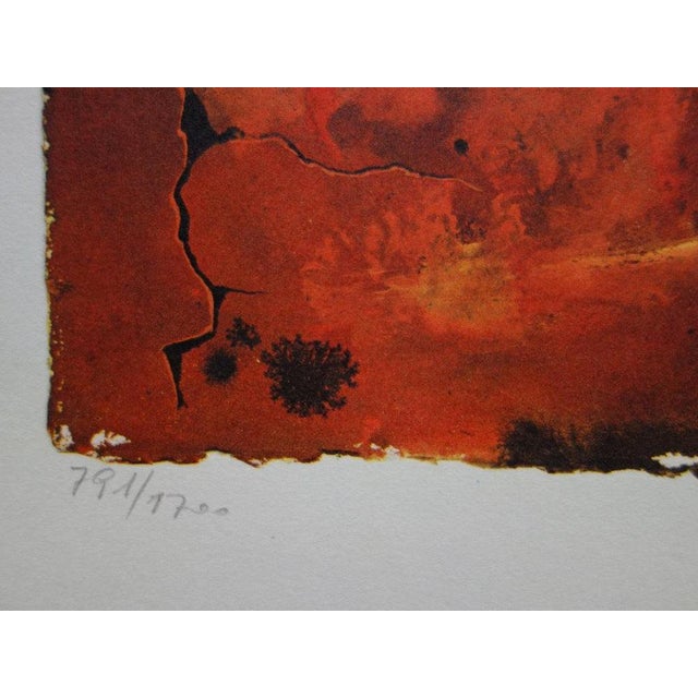 Salvador Dali, Auvergne (SNCF, Suite Papillon), Lithograph For Sale - Image 5 of 7