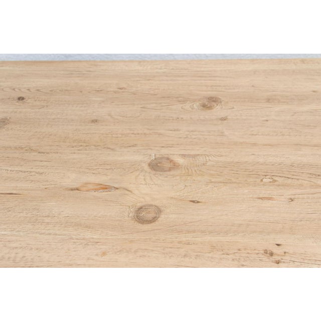 The Bearn, Monumental 10ft Long Double Pedestal Dining Table For Sale - Image 9 of 14