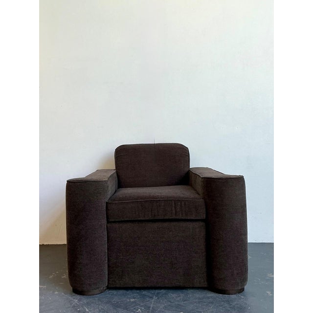 Vintage Ralph Lauren Deco Lounge Chair For Sale - Image 14 of 18
