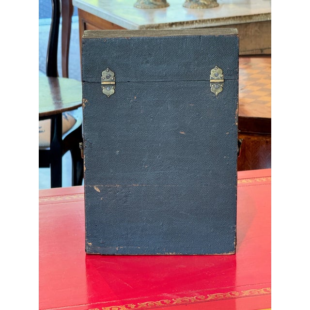 A nice letter box. It has great brass hardware.