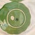 Bordallo Pinheiro Green Floral Pattern Salad Plates - Set of 4 For Sale - Image 10 of 11