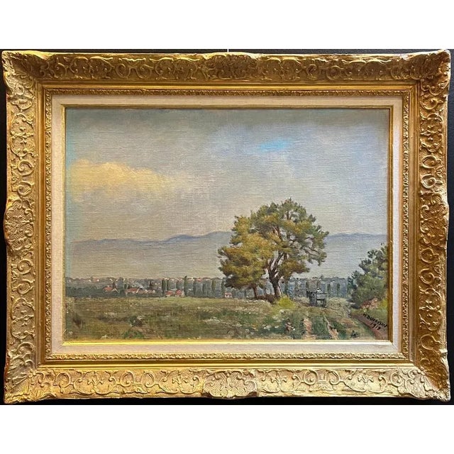 Artwork sold with frame (64 x 81 x 5 cm) Henri Duvoisin (1877–1959) was a Swiss painter born in Geneva, celebrated for his...