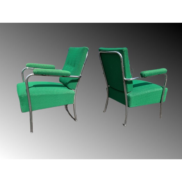 Set of Vintage Armchairs in Bauhaus Style by Joseph Perestegi, 1960s For Sale - Image 13 of 18