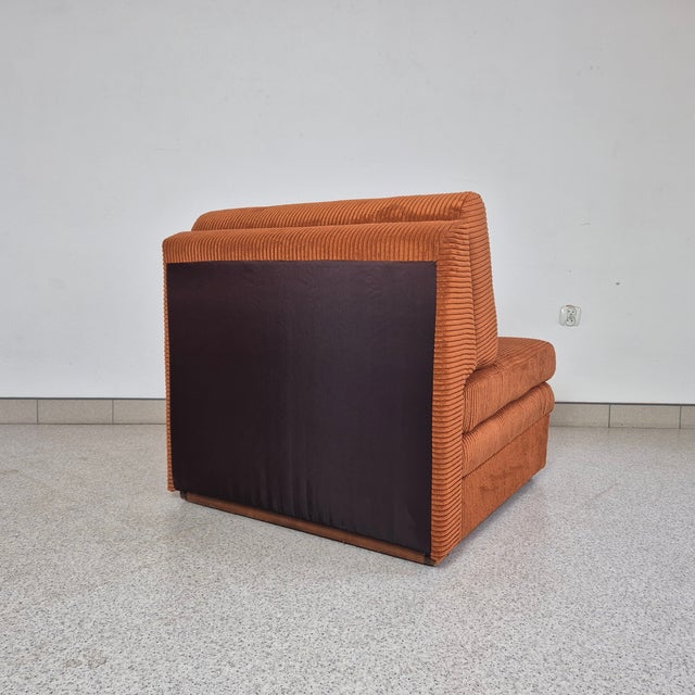 Space Age Fold Out Extendable Lounge Chair, 1970s For Sale - Image 4 of 12