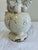 Vintage Crackle Glaze Ceramic Cherub Statue For Sale - Image 11 of 12