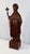 Large and beautiful sculpture of Jesus Christ, made of chestnut wood with a beautiful patina. The artist has managed to...