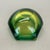 Murano Green Glass Sommerso Block Cube Ashtray from Flavio Poli, Italy, 1970s For Sale - Image 16 of 18