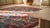 Textile 1900s Blue Abstract Tribal Antique Caucasian Sumak Rug 4'9" X 6' Handknotted Wool Carpet For Sale - Image 7 of 9