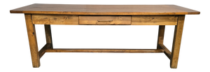 Antique French Farmhouse Refrectory Kitchen Dining Table, 1880