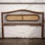Mid-Century Vintage Bamboo and Rattan Double Bed Headboard, 1960s For Sale - Image 10 of 11