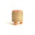 Disco Pouf in Tinted Rattan and HR Foam by Popus Editions For Sale - Image 4 of 8