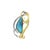 Contemporary 9.83 Carat Boulder Opal Diamond Platinum-18k Yellow Gold Brooch-Pendant For Sale - Image 3 of 6