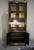 1970s 1970s Vintage Mastercraft William Doezema Burled Amboyna Wood and Brass Curio Display Cabinet For Sale - Image 5 of 11