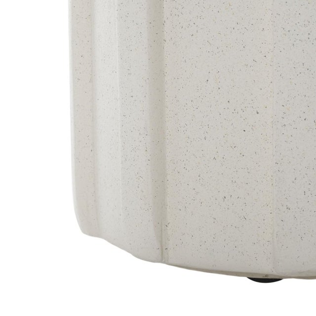 Early 21st Century Nikolaus Accent Table in White For Sale - Image 5 of 7