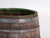 Vintage Wooden Barrel with Iron Straps, Central Europe, 1920 For Sale - Image 4 of 7