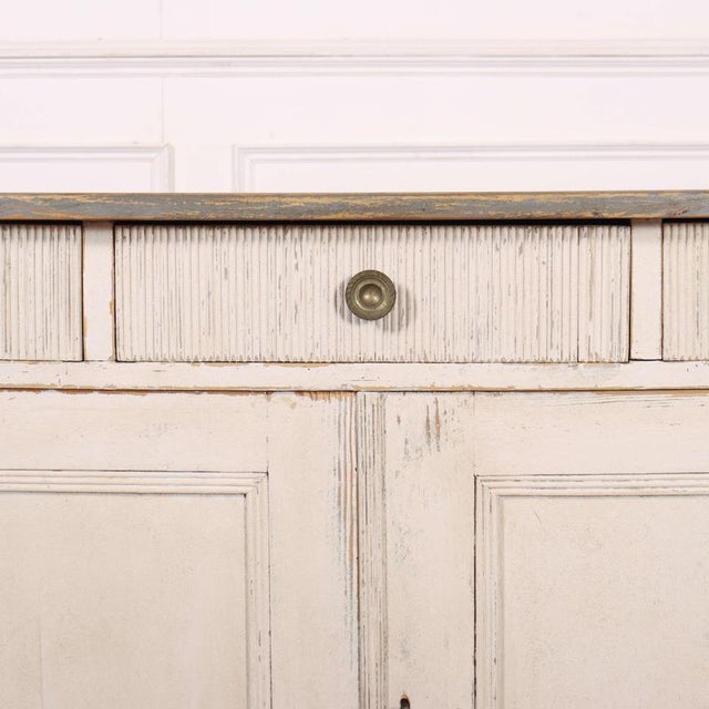 Antique Continental Painted Buffet, 1890s For Sale - Image 3 of 12