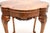 Antique Burr Walnut Occasional Side Table, 1900 For Sale - Image 6 of 8