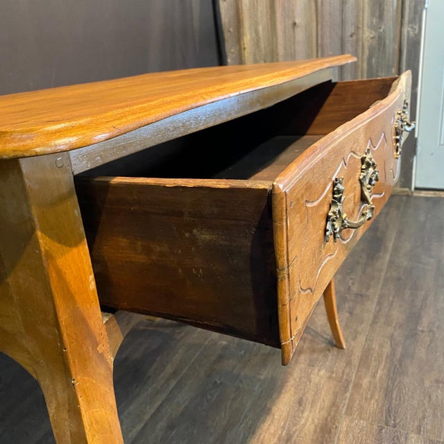 French 19th Century Louis XV Console Table or Side Table For Sale - Image 9 of 12