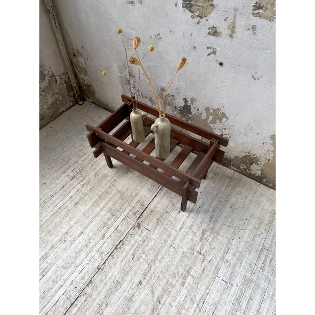 Small Modern Oak Planter, 1950s For Sale - Image 12 of 18