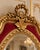 Mid 20th Century Mid 20c French Artisan Louis XVI Gold Wood Wall Mirror For Sale - Image 5 of 8