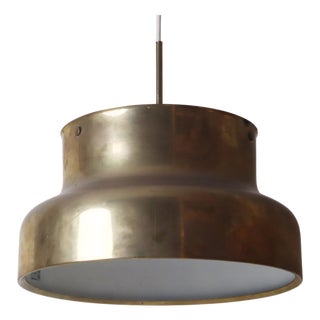Swedish Brass Bumling Pendant Light by Anders Pherson for Atelje Lyktan, 1960s For Sale