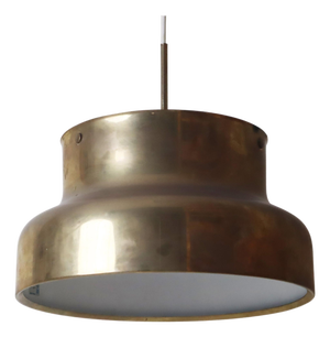 Swedish Brass Bumling Pendant Light by Anders Pherson for Atelje Lyktan, 1960s