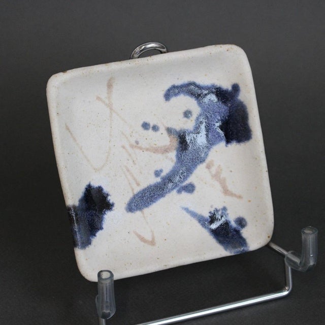 Small Vintage Italian Ceramic Dish by Bruno Gambone, 1980s For Sale - Image 9 of 12