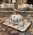 Empire style liqueur set, fly motif - Imperial House, 20th century - Jug H=23cm D=13cm Tray L=26.5cm W=10.5cm