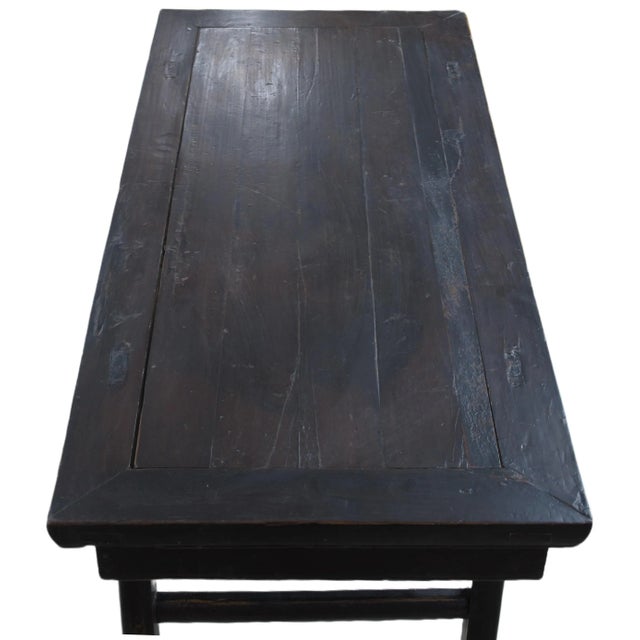 Coffee Clouds Spandrels Antique Chinese Coffee Table or Accent Table For Sale - Image 8 of 9