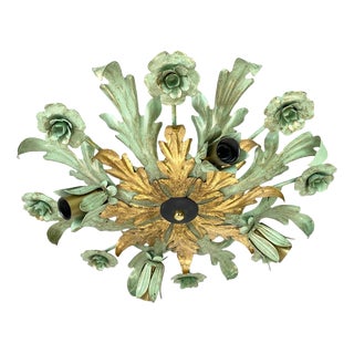 Large Florentiner Theatre Ceiling Light from Banci Firenze, Italy, 1970s For Sale