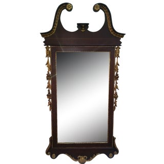Chippendale Mahogany Mirror For Sale