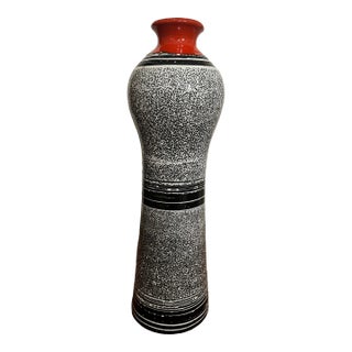 Vintage Mid-Century Hungarian Ceramic Vase, 1950s For Sale