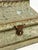Vintage tin covered wooden box. Has developed a great patina. Excellent trinket box for anywhere. 5.75" x 5.75" x 4.5"