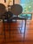 Dakota Jackson Dakota Jackson "Vik-Ter" Black Leather Counter Stools Set of 3 For Sale - Image 4 of 9
