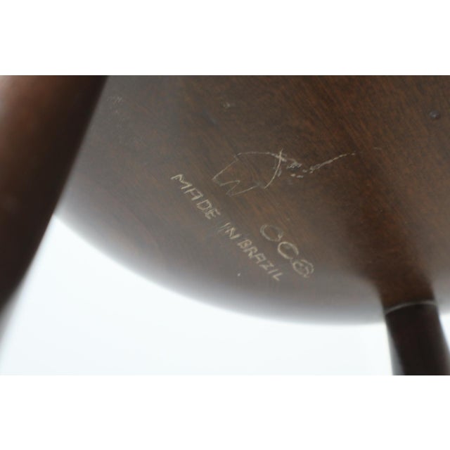Mocho Stools in Brazilian Walnut by Sergio Rodrigues, 1960s, Set of 2 For Sale - Image 10 of 16